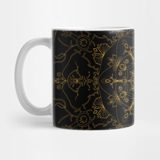 Golden mandala Mug